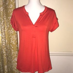 Cable and Gauge orange tee